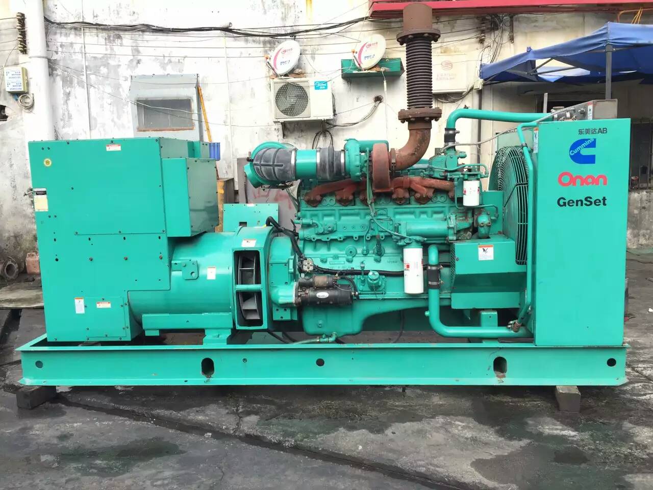 拉萨租赁发电机-柴油发电机不正常冒烟的原因